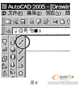 在AutoCAD中快速绘制机械图形中心线