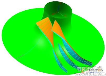 UG NX在离心叶轮流道的数控加工研究应用+应用技术图片图片2