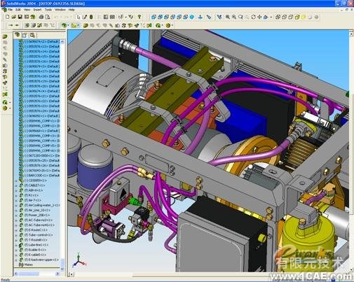 SolidWorks线路设计方案solidworks仿真分析图片图片1