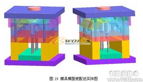 侧向成型塑料注射模具教学模型的研制autocad应用技术图片图片18