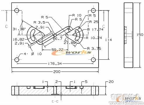 侧向成型塑料注射模具教学模型的研制autocad技术图片6