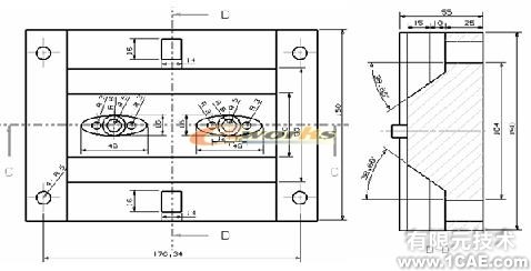 侧向成型塑料注射模具教学模型的研制autocad技术图片7