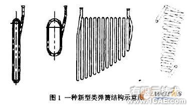 有限元技术服务-SolidWorks的类弹簧结构研究+培训案例图片图片1