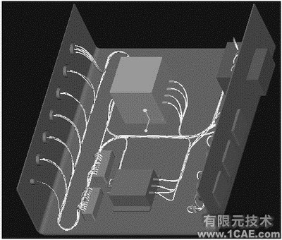 应用proeNGINEER软件进行三维布线