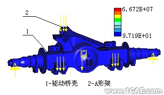 Pro/MECHANICA与ANSYS在装配体结构分析中的应用比较proe图片图片5