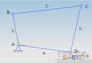 基于UG草图功能的平面四杆机构类型及演化分析autocad培训教程图片1