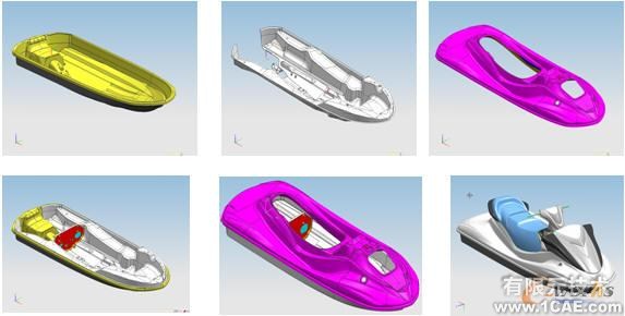 UGNX在高速摩托艇数字化设计制造仿真开发中的集成应用autocad资料图片4