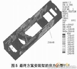 机车柴油发电机组安装架设计有限元分析+有限元项目服务资料图图片11