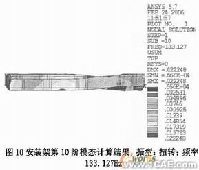 机车柴油发电机组安装架设计有限元分析+学习资料图片16