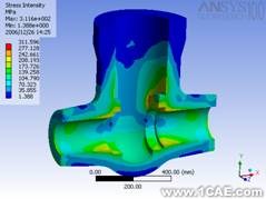 ANSYS应用实例——高参数闸阀阀体强度应力分析ansys workbanch图片4