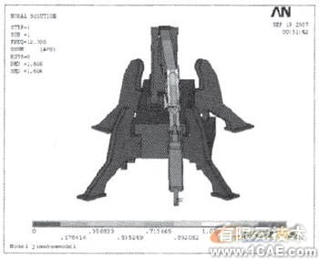 拆除机器人整机的模态分析ansys仿真分析图片10