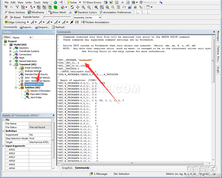 如何结合ansys workbench和APDL进行有限元分析ansys workbanch图片3