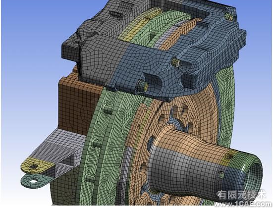 Ansys workbench力学分析课程有限元分析案例图片1