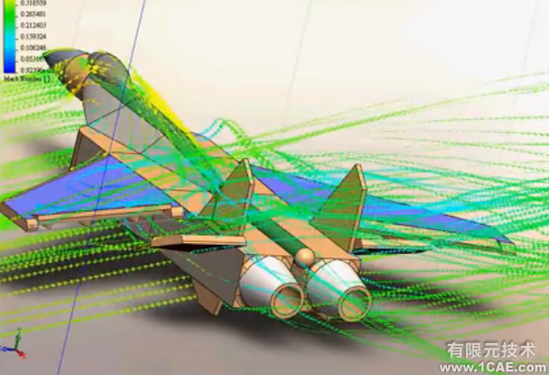 Flow Simulation EFD流体有限元分析培训有限元分析图片4