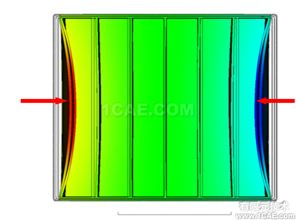 Moldflow针对薄壳盒体容器的注塑分析和优化moldflow仿真分析图片12