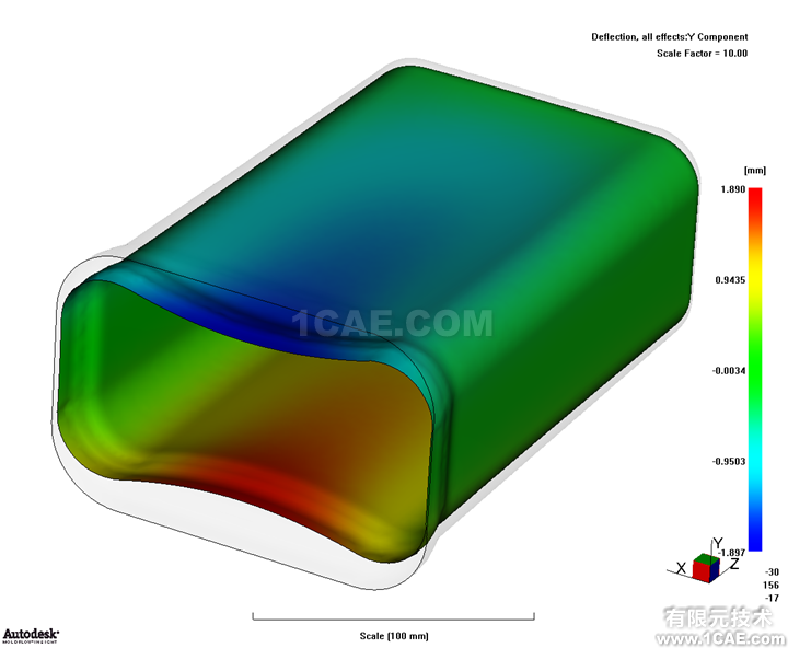 Moldflow针对薄壳盒体容器的注塑分析和优化moldflow分析案例图片4