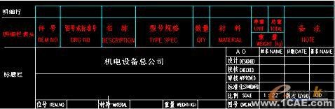 CAD图纸明细表及数据库管理的研究与实践autocad design图片1