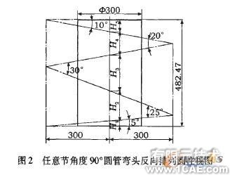 圆管弯头CAD展开放样新思路autocad design图片2