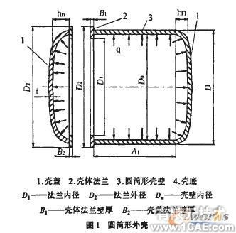 基于有限元法的矿用隔爆型圆筒形外壳设计+有限元项目服务资料图图片1