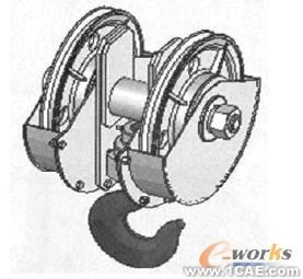 吊钩部件的三维参数化设计solidworks simulation分析图片2