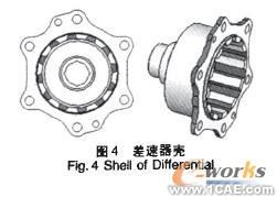 不同螺距轴向滑块凸轮式差速器的仿真分析solidworks simulation分析图片4