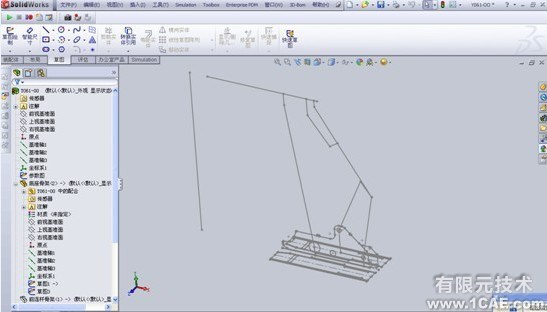 SolidWorks坐标系完善Top-Down设计solidworks simulation分析图片3