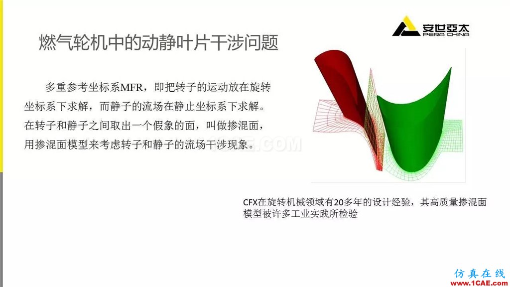 应用 | ANSYS CFD燃气轮机行业方案fluent流体分析图片18