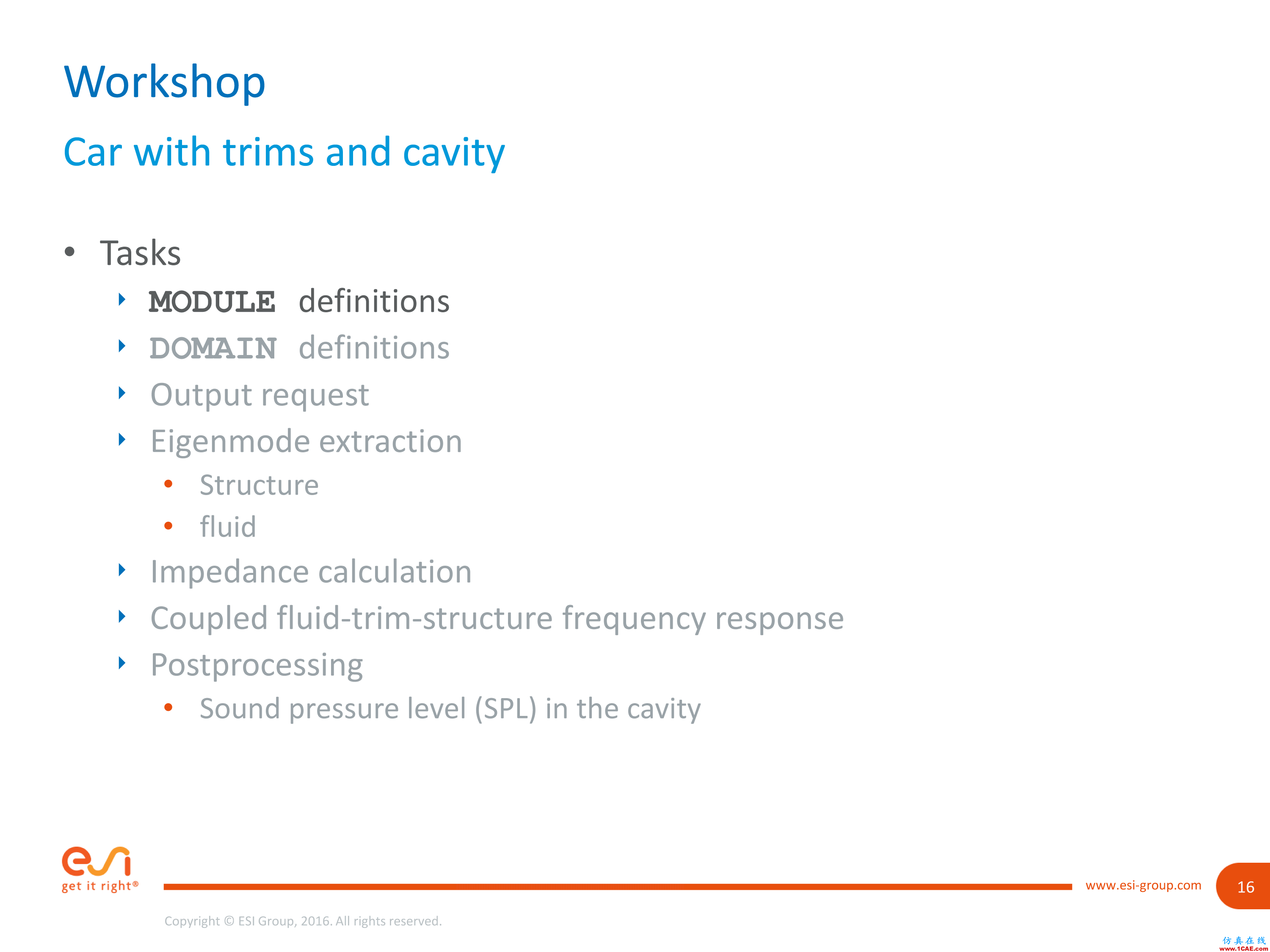 培训视频 | 如何计算VPS中具有内饰的车辆结构声响应cae-fea-theory图片17