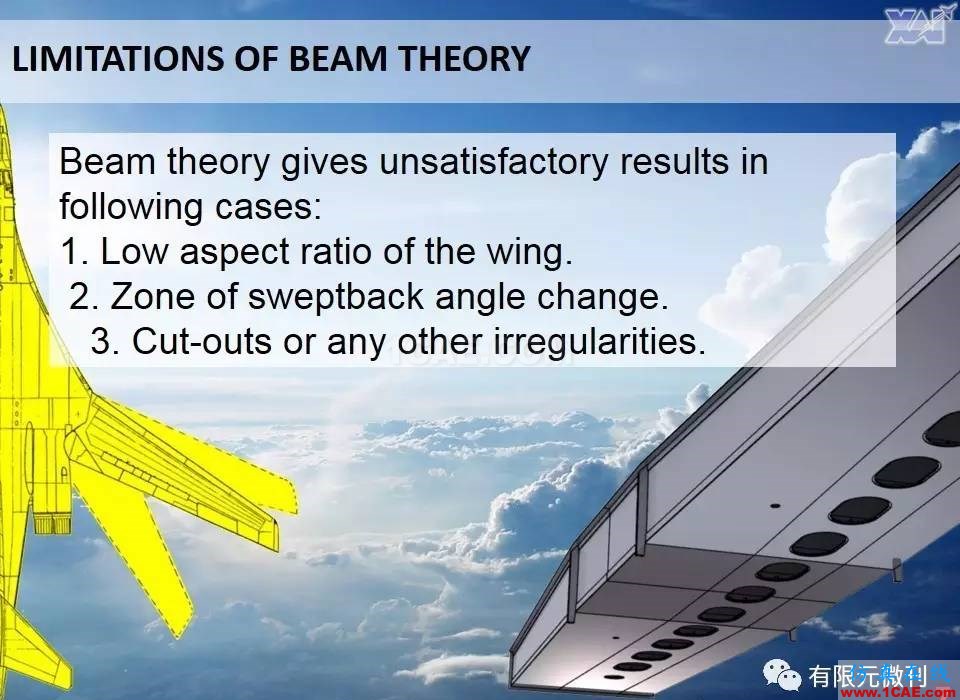 航空结构分析（结构力学）系列---6（薄壁梁结构应力）ansys培训的效果图片7