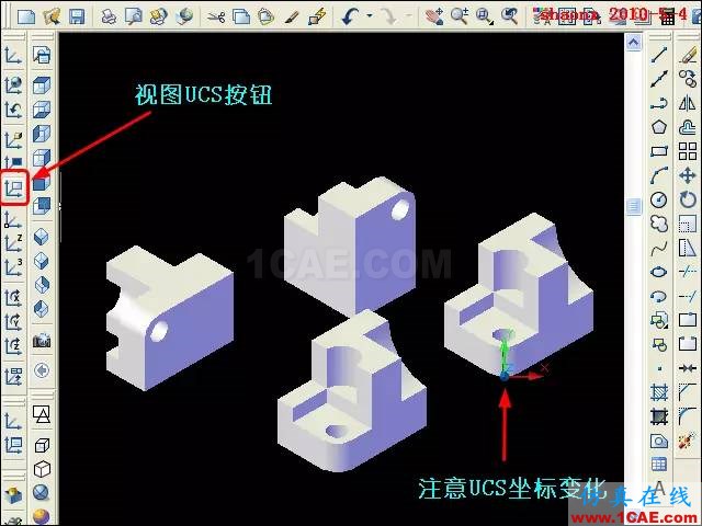 AutoCAD三维教程-平面摄影出三视图 AutoCAD三维教程-平面摄影出三视图AutoCAD技术图片9