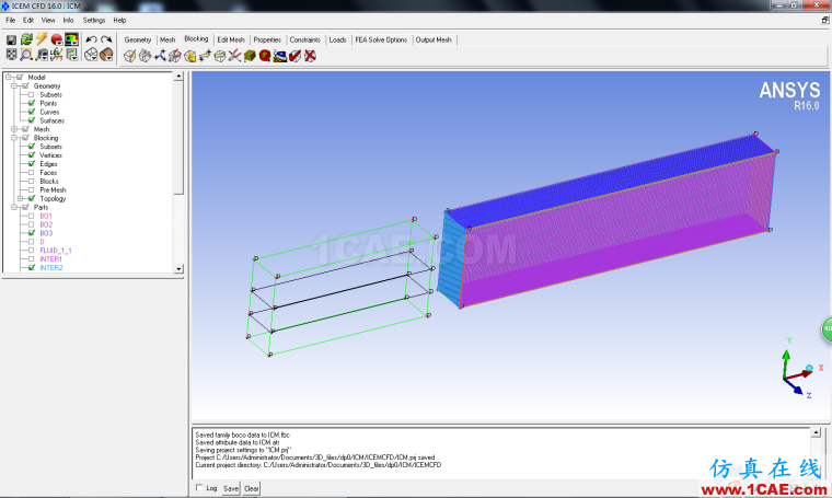 ICEM混合网格划分icem仿真分析图片2