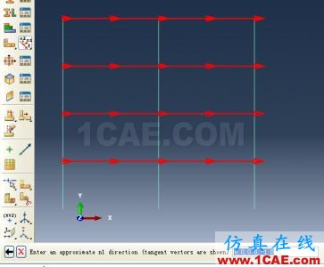 【简单实例】abaqus/CAE建的简单的框架模型(线性框架)