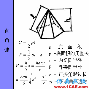 快接收，工程常用的各种图形计算公式都在这了！AutoCAD培训教程图片43