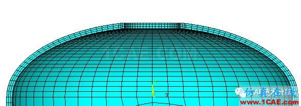 利用APDL命令选择椭球面上的节点ansys图片1