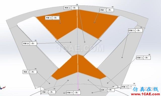 实例操作|新能源汽车用永磁电机转子的全砖形单元划分方法Maxwell仿真分析图片17