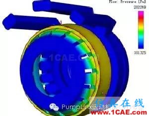 高速轴承润滑密封CFD分析技术简报Pumplinx旋转机构有限元分析图片6