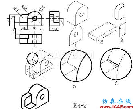 AutoCAD绘等轴测图AutoCAD学习资料图片2