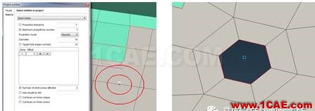 ANSA中shell mesh投影功能的使用ANSA分析图片6