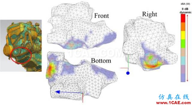 【技术贴】通过优化声学包降低汽车噪声Actran分析案例图片5
