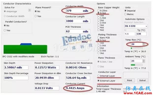 三星NOTES7事件看电源载流设计的重要性HFSS分析案例图片4