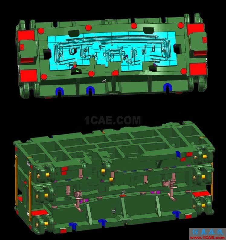 UG7.5大型汽车覆盖件五金冲压模具设计拉延冲孔整形CAE视频教程