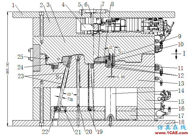 UG汽车模具设计汽车经典行中行中走斜顶结构精讲【转】ug设计案例图片5
