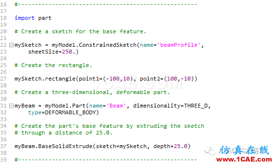 Python与Abaqus系列（3）——脚本案例及代码介绍abaqus有限元仿真图片5