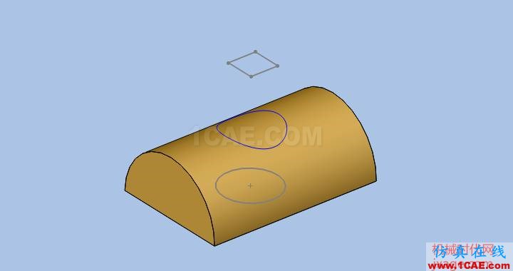 solidworks如何使用投影曲线？solidworks simulation应用技术图片3