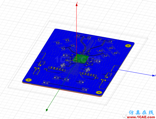 集成两路射频SiP发射器的设计和研究HFSS培训的效果图片7