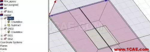 PCB差分线回流路径的3D电磁场分析ADS电磁技术图片8