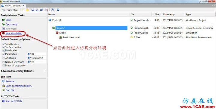 WORKEBCNH实例入门(支座反力)ansys workbanch图片7