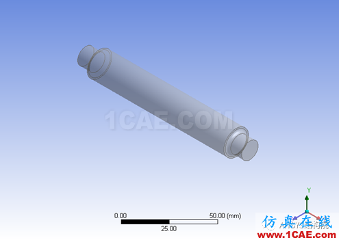 某转轴随机振动分析【转发】ansys分析案例图片3