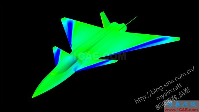 基于CFD的“四代机”大迎角流场结构展示 (FLUENT/CFD-POST/Tecplot/EnSight)【航哥】