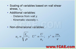 关于FLUENT中Y+的一些讨论fluent结果图片1